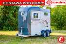 Przyczepa do koni Touring XL dla dużych koni końska dwukonna - 2