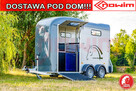 Przyczepa do koni Touring XL dla dużych koni końska dwukonna - 1