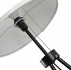 Lampa podłogowa z abażurem, E27, stal+poliester - 7