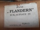 Dębowa witryna z komodą FLANDERN - 3