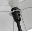Lampa podłogowa z abażurem, E27, stal+poliester - 6