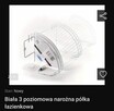 Półki łazienkowe narożne - 2