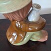 Vintage figurka ceramiczna Japonka z dzbankiem - 7