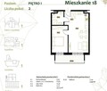 Apartament deweloperski Loretańskie 42,40 mkw M2 - 2