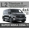 Ford Tourneo Custom L2 Nowy Titanium X 4x4 170KM Webasto Kamera360 Hak Felgi 19" - 3450 zł - 1