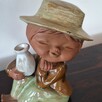 Vintage figurka ceramiczna Japonka z dzbankiem - 2