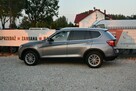 BMW X3 2.0d Automat 2015r. HeadUp el. klapa Keyless Kamera HKaudio rolety HAK - 3