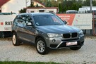 BMW X3 2.0d Automat 2015r. HeadUp el. klapa Keyless Kamera HKaudio rolety HAK - 7