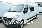 Renault Master L4H3 7 osobowy brygadówka doka pełna opcja - 1