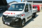 Renault Master wywrotka L4H1 7 osobowy brygadówka doka hak 3500 - 3