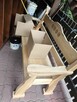WYPRZEDAŻ MEBLI Z DĘBU stoliki, gazetnik, ogród TANIO - 15