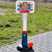 WOOPIE Zestaw Koszykówka Regulacja 99 - 125 cm + Piłka + Pom - 3