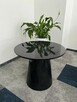 Nowy stolik kawowy z imitacji naturalnego kamienia, 60x50 cm - 2