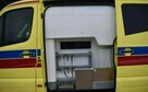 Mercedes Sprinter Ambulans karetka typ B PN-EN 1789 nosze Stryker M1 stan bardzo dobry - 9