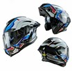 Kask szczękowy z blendą XXL - barwy Bmw GS Honda Africa - 10