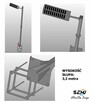 Lampa uliczna parkowa do ogrodu solarna LED solar - 5