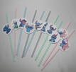Słomki papierowe do napojów pastelowe Lilo i Stitch Sticz - 2