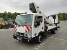 Nissan Cabstar Podnośnik Koszowy 20m ISOLI PT 200 Zwyżka UDT 2017r Wumag GSR Multitel - 3