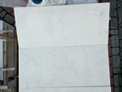 Płytki marmurowe BIANCONE pasy 2 cm szczotka szerokość 25 cm - 2