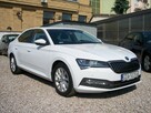 Škoda Superb SALON PL.  pierwszy wł. 100% bezwypadkowy BIAŁA PERŁA - 10