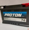 Akumulator PROTON 74Ah 620A EN Darmowa wymiana ! - 1