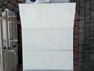 Płytki marmurowe BIANCONE pasy 2 cm szczotka szerokość 25 cm - 3