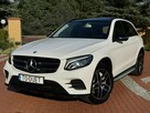 Mercedes GLC 220 AMG Pakiet Night 4Matic Salon PL Bezwypadkowy Biała Perła Super Stan - 3