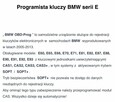 Programator kodowarka kluczy BMW seria E - 1