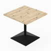 Stolik do biura, kawiarni, salonu, domu: 70x70 dąb artisan - 9