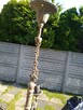 Stary żyrandol pięcioramienny, mosiężny, 150 zł. - 3