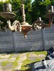 Stary żyrandol pięcioramienny, mosiężny, 150 zł. - 2