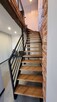 schody stalowe LOFT pod wymiar wewnętrzne zewnętrzne - 3