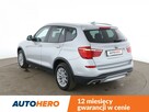 BMW X3 4x4, automat, 190KM, bi-xenon, LED, navi, grzane fotele, czujniki park - 4