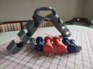 Zestaw hantelek żeliwnych 6 kg w stojaku - 2