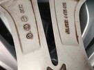 Oryginalne felgi aluminiowe BMW 5x112 r17, opony zimowe, czu - 8