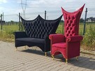 Sofa kanapa poczekalnia glamour 80 kolorów - 3