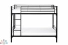 Nowe Łóżko piętrowe metalowe + 2 materace KOMPLET 200x90cm - 2