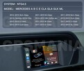 Mercedes Android Auto CarPlay NTG 4.5 C E CLA GLK SLK GLA - 5