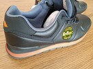 Sportowe Lee Cooper czarne przerobione na ORANGE - 6