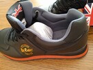 Sportowe Lee Cooper czarne przerobione na ORANGE - 5