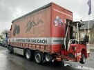 Scania G320 Wózek PALFINGER Firanka Plandeka plandeka Moffett 2012 - 2