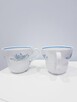 Zestaw starych porcelanowych filiżanek Bogucice - 8