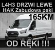 Ford Transit L4H3 165KM Drzwi Lewe HAK Niska Cena Od ręki ! 1839zł - 1