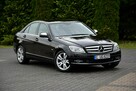 Mercedes C 180 Kompressor Avantgarde 130 tys przebieg pół-skóry Klimatronic ASO - 9