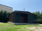 Garaż blaszany 6x5 drewnopodobny jednostanowiskowy z ganeczk - 3
