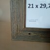 Ramka Drewniana A4 Stare Drewno - 2