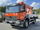 Mercedes Atego 818 E6 4x4 Zwyżka PALFINGER P250 BK Podnośnik Koszowy Zwyżka Wysokość Podnoszenia 25 - 16