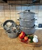 Garnki marmur 5szt - 5