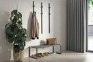 Wieszak ścienny do przedpokoju, minimalistyczny, loft, indus - 2