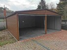 Garaż 7x6 blaszak schowek garaz profil zamknięty - 2